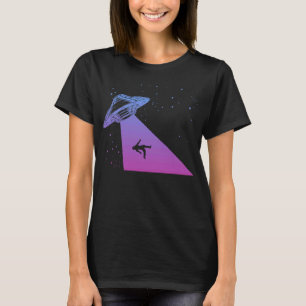 T-shirt Soucoupe volante OVNI Les astronautes sont Aliens 