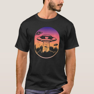 T-shirt Soucoupe Volante Ufo Les Astronautes Sont Des Alie