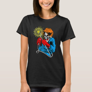 T-shirt Soudage Arc Souder Squelette Squelette Tig Gaz Sou