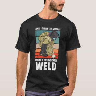 T-shirt Soudage en arc métallique Souder Métal Métal Acier