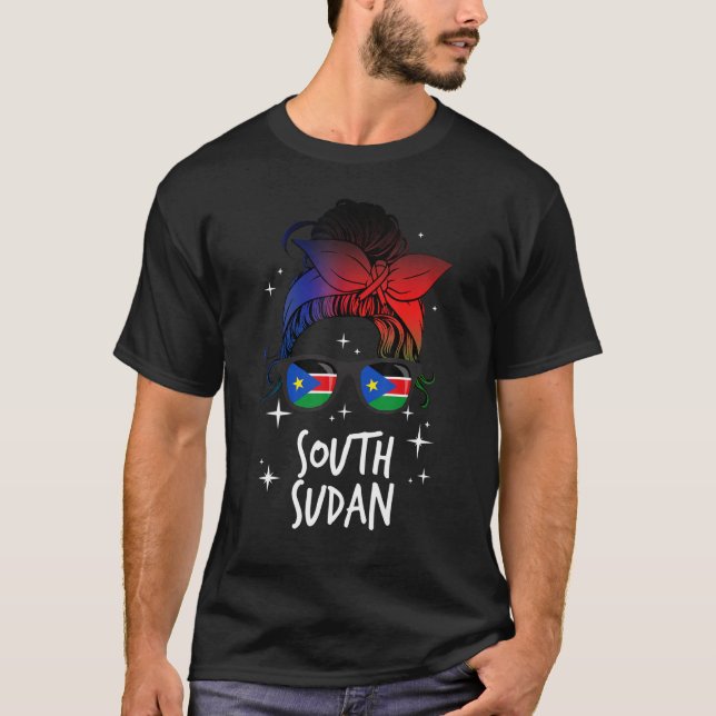 T-shirt Soudan du Sud (Devant)