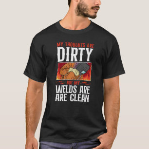 T-shirt Souder Souder Vintage Mes Pensées Sont Sérieuses M