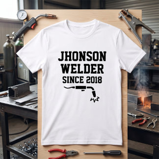 T-shirt Soudeur depuis 2018 Soudage Métallurgiste Industri