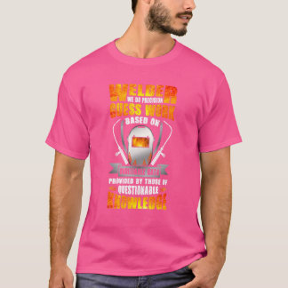 T-shirt Soudeur Homme Nous Faisons Précision Conjecture Ba