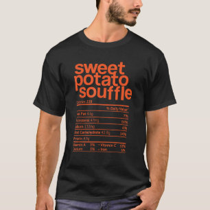 T-shirt Souffle de pomme de terre sucrée Valeur nutritive 