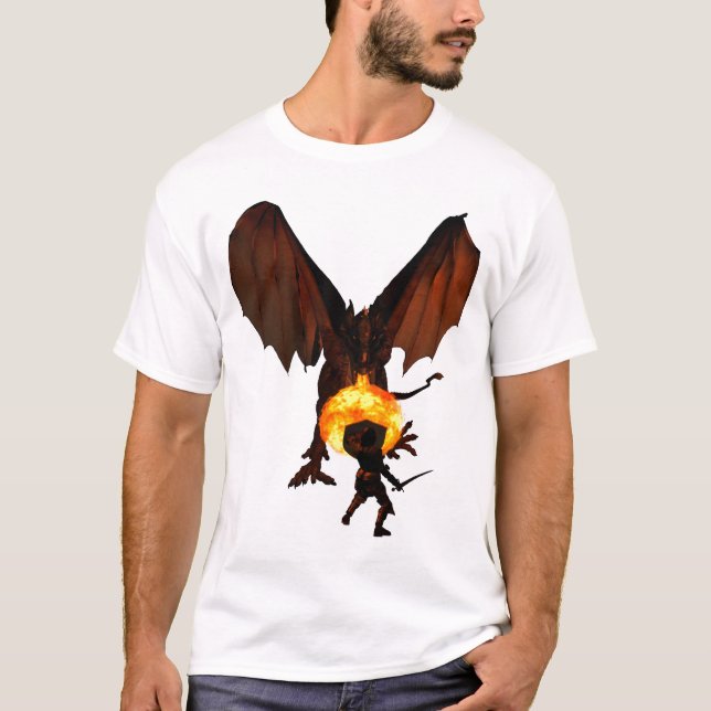 T-shirt Souffle du feu (Devant)