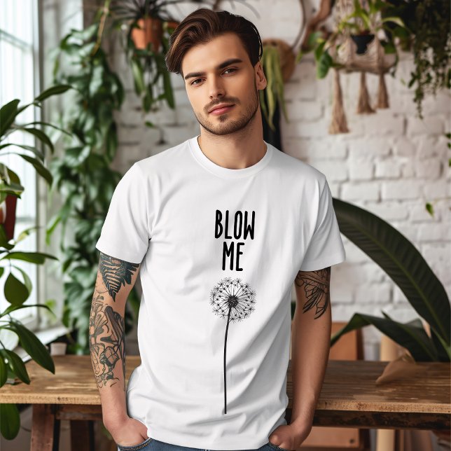 T-shirt Souffle-moi Pissenlit (Créateur téléchargé)