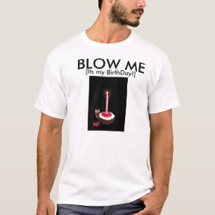 T-shirt Soufflez-moi anniversaire Candel