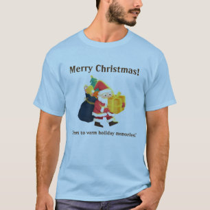 T-shirt Souhaite Joyeux cadeau de cadeau de Noël à votre p