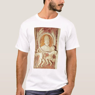T-shirt Soulagement de Damasus I sur un pilastre de nef