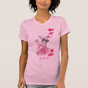 T-shirt Soulagement de tremblement de terre du Japon -