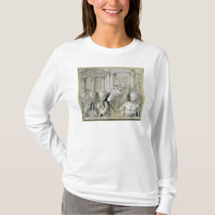 T-shirt Soulagement dépeignant des préparations pour un