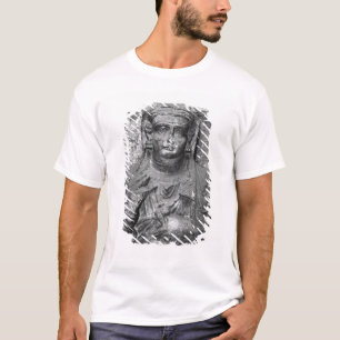 T-shirt Soulagement funéraire d'un chiffre femelle, de