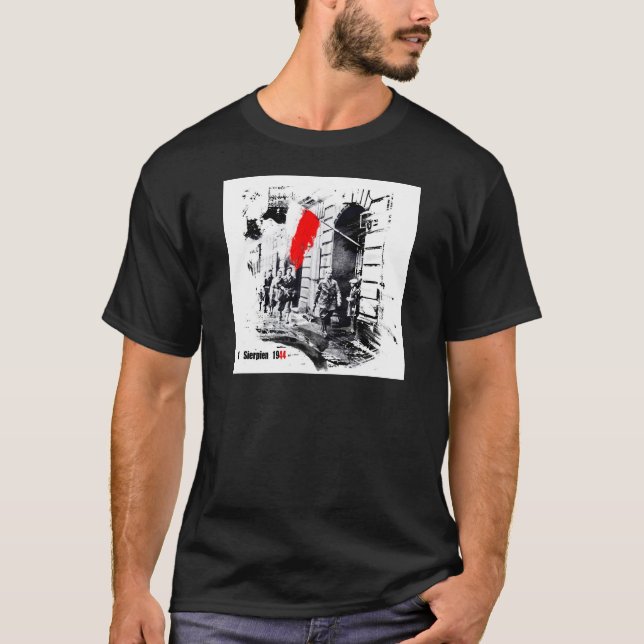 T-shirt Soulèvement 1944 de Varsovie Pologne (Devant)