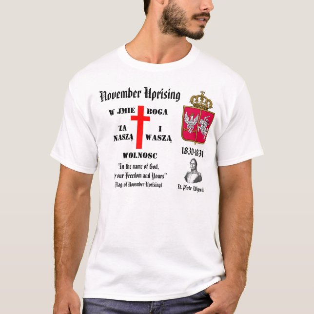 T-shirt Soulèvement de novembre (Devant)
