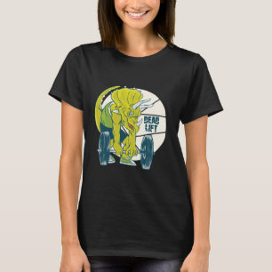 T-shirt Soulever de terre dinosaure - Tricératop musculati