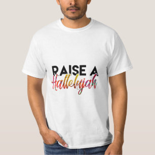 T-shirt Soulever un design hallelujah