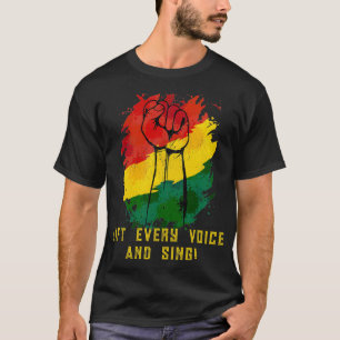 T-shirt Soulevez chaque mouvement voix et chant