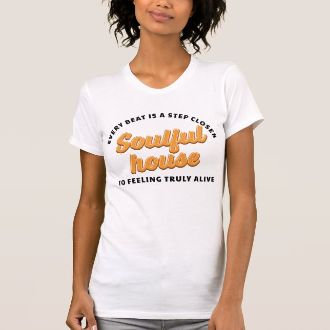 T-shirt Soulful House Music (Devant)