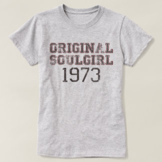 T-shirt Soulgirl original 1973 rétros pièces en t de fan