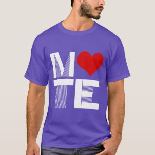 T-shirt SOULMATE CŒUR DROIT - BLANC -.png