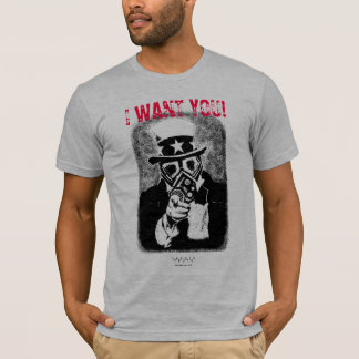 T-shirt soumettez : mourez pour la démocratie [4376509]