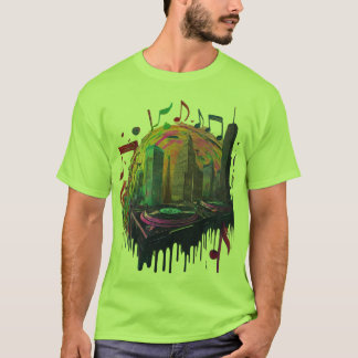 T-shirt Soundwaves : Beats Rétro, Grooves Modernes