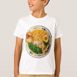 T-shirt Soupe aux nouilles de ramen de porc