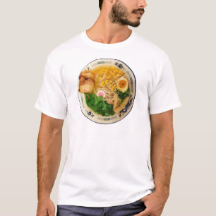 T-shirt Soupe aux nouilles de ramen de porc