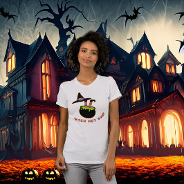 T-shirt Soupe chaude sorcière drôle Halloween