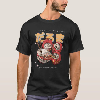T-shirt Soupe Daruma Doll Ramen - Ramen