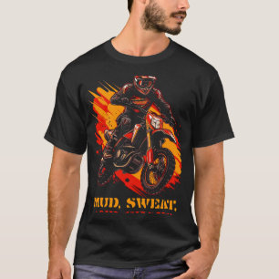 T-shirt Soupe de boue et engrenages motocross motocross cy