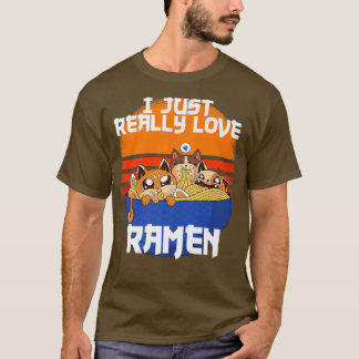 T-shirt Soupe de nouilles Ramen mangeant Japon2515