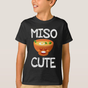 T-shirt Soupe mignonne Kawaii à sushi de miso