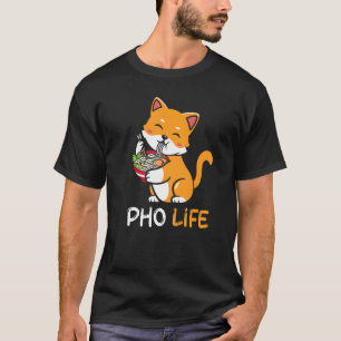 T-shirt Soupe Pho Chat Pho Vie Asiatique Vietnamienne