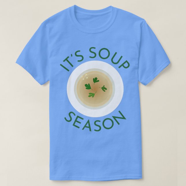 T-shirt Soupe Saison Cute Soup Bowl Cuisine alimentaire Ch (Design devant)