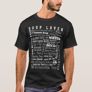 T-shirt Soupes aux amoureux de soupe