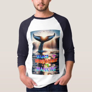 T-shirt Source D'Encouragement À L'Humanité