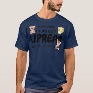 T-shirt Sourde déficiente de l'ouïe Signal classique TShir