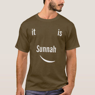 T-shirt Sourire c'est Sunnah