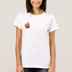 T-shirt Sourire de grenouille fraise
