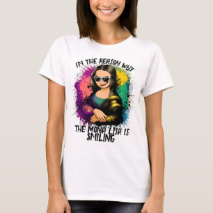 T-shirt Sourire de Mona