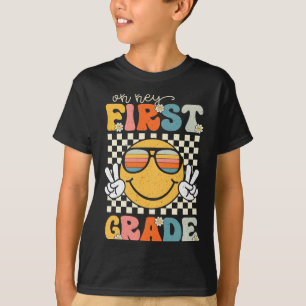 T-shirt Sourire de première année rétro retour à l'école 1