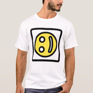 T-shirt Sourire de travers – Expression malicieuse