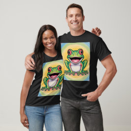 T-shirt Sourire doux de grenouille