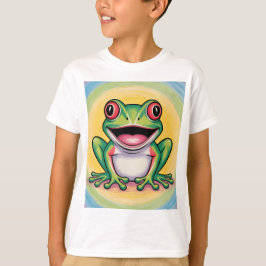T-shirt Sourire doux de grenouille