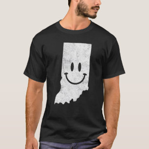 T-shirt Sourire En U2013 Indiana Visage Heureux