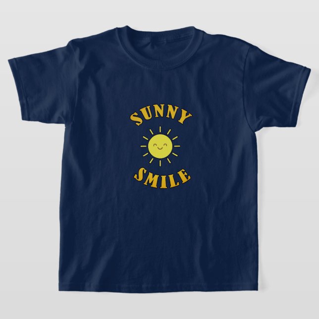 T-shirt Sourire Ensoleillé (Poser)