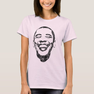 T-shirt Sourire infectieux Obama long Sleave T