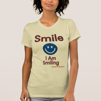 T-shirt SOURIRE... Je souris grâce à Parkinson
